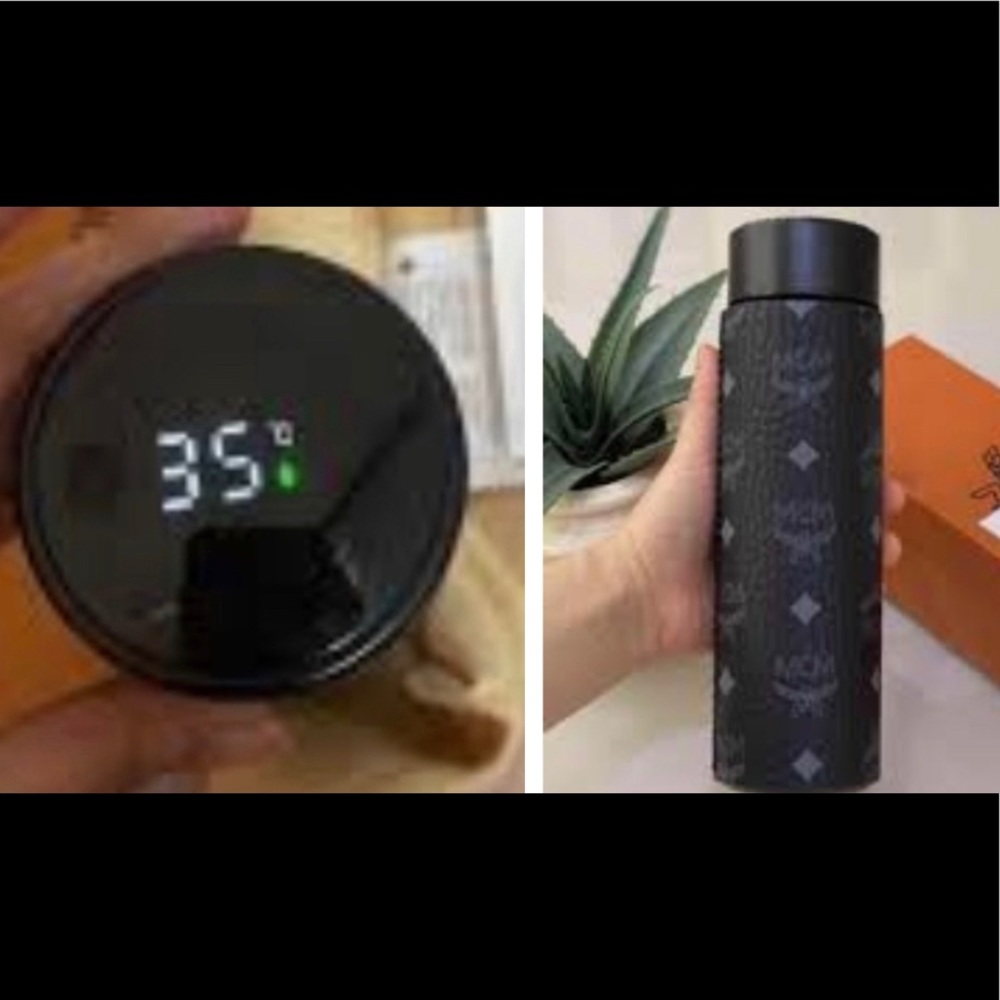 Tumbler With Led Temperature